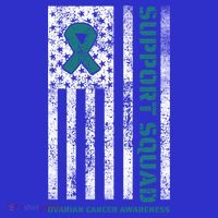 Ovarian Cancer Support Family Cancer Awareness Squad Meaningful Gift Sweatshirt thumb 3