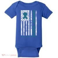 Ovarian Cancer Support Family Cancer Awareness Squad Meaningful Gift Baby Bodysuit thumb 0