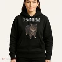 Oiiaoiia Cat Spinning Cat Meme Funny Trendy Cat Lovers Art Hoodie thumb 5
