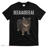 Oiiaoiia Cat Spinning Cat Meme Funny Trendy Cat Lovers Art T-Shirt thumb 0