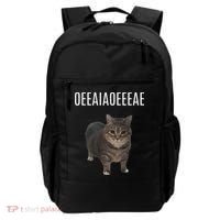 Oiiaoiia Cat Spinning Cat Meme Funny Trendy Cat Lovers Art Backpack thumb 0