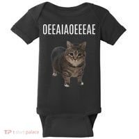 Oiiaoiia Cat Spinning Cat Meme Funny Trendy Cat Lovers Art Baby Bodysuit thumb 0