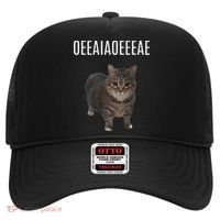 Oiiaoiia Cat Spinning Cat Meme Funny Trendy Cat Lovers Art Hat thumb 0