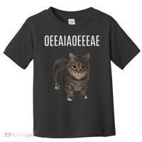Oiiaoiia Cat Spinning Cat Meme Funny Trendy Cat Lovers Art Toddler T-Shirt thumb 0