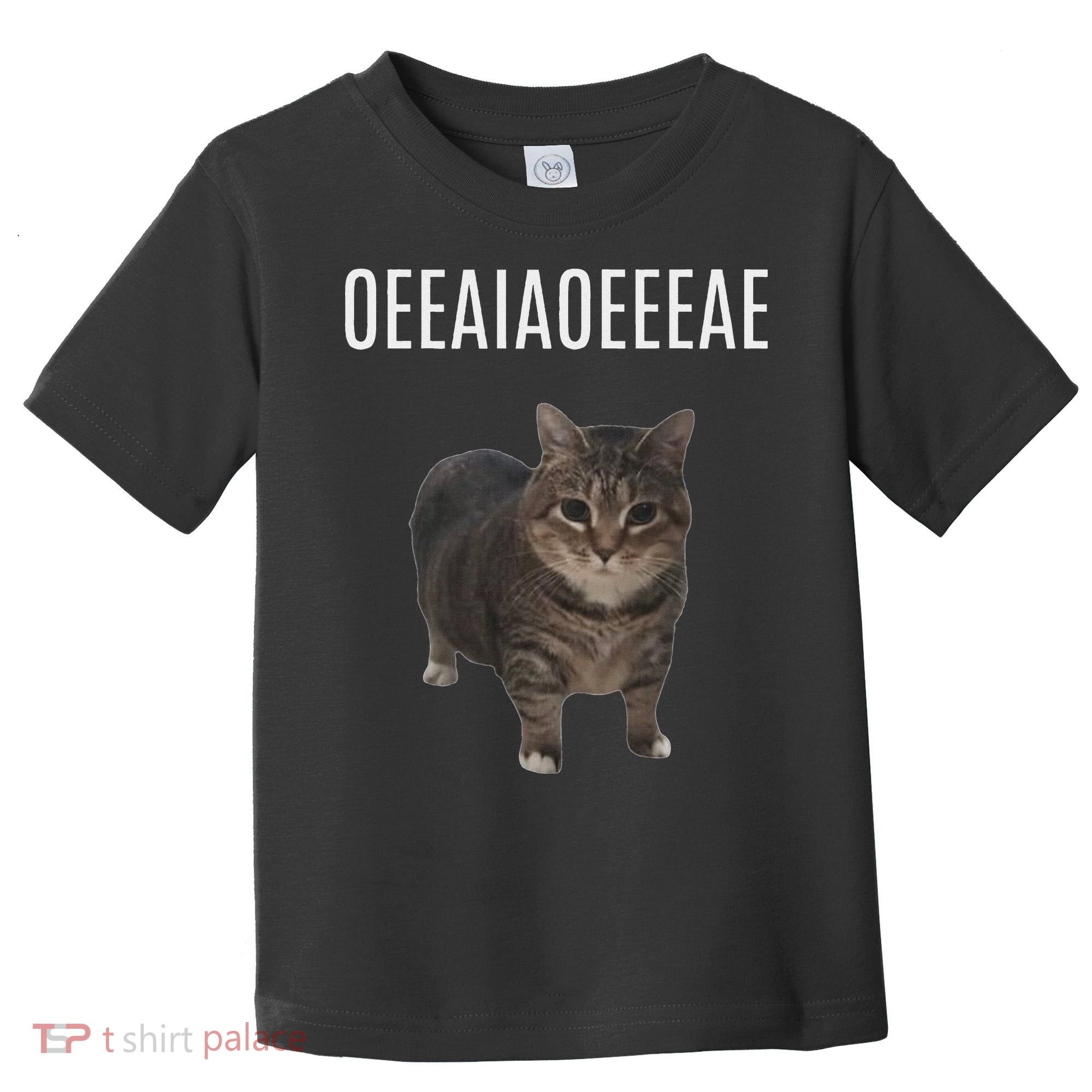 Oiiaoiia Cat Spinning Cat Meme Funny Trendy Cat Lovers Art Toddler T-Shirt