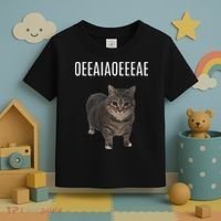 Oiiaoiia Cat Spinning Cat Meme Funny Trendy Cat Lovers Art Toddler T-Shirt thumb 3
