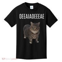 Oiiaoiia Cat Spinning Cat Meme Funny Trendy Cat Lovers Art Kids T-Shirt thumb 0