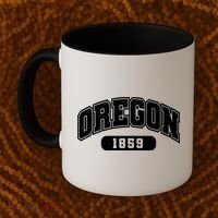Oregon Collegiate Style 1859 Coffee Mug thumb 2