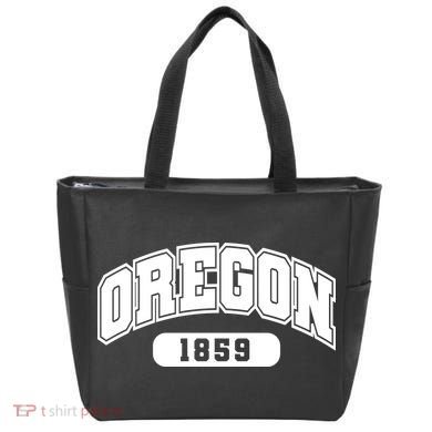Oregon Collegiate Style 1859 Tote Bag
