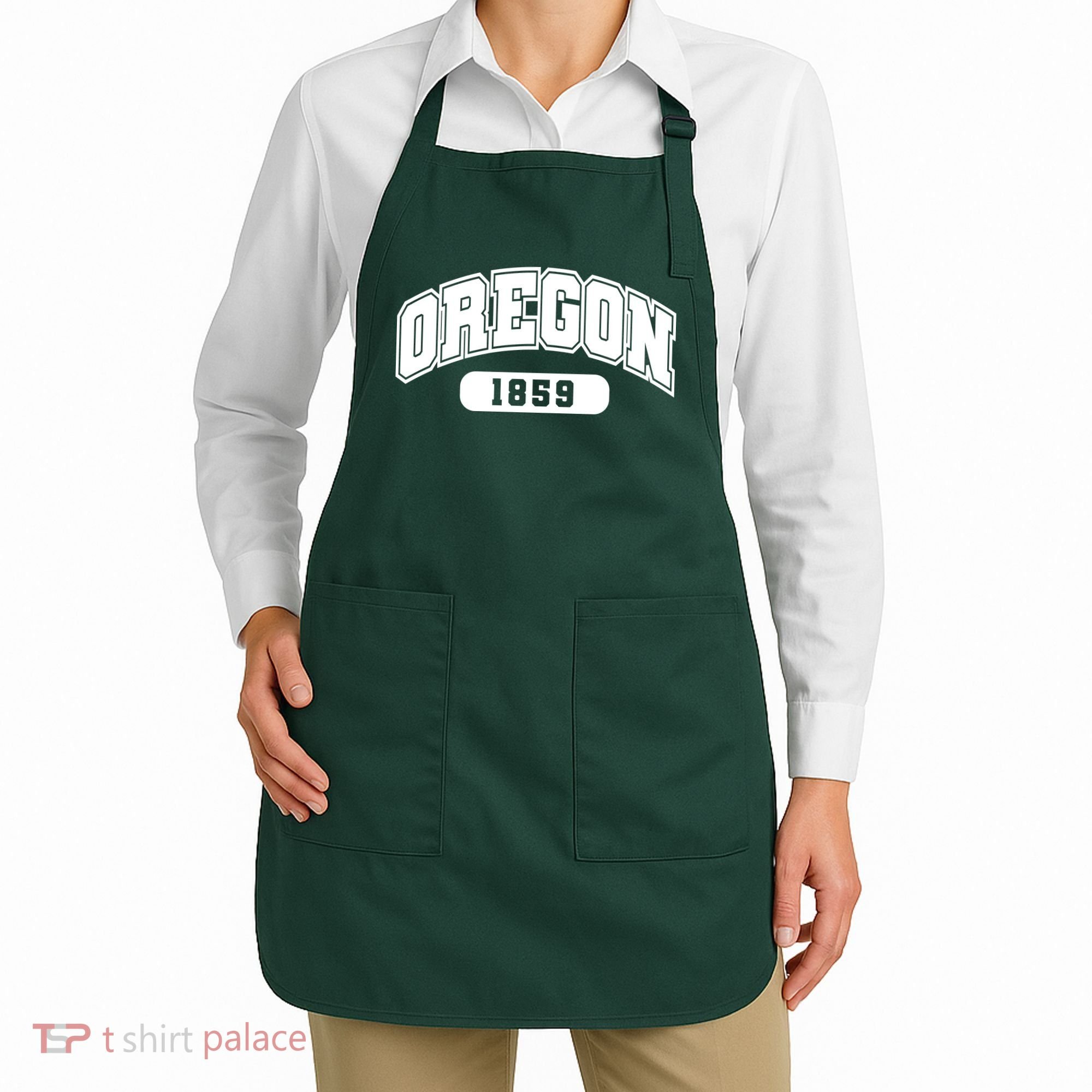 Oregon Collegiate Style 1859 Apron