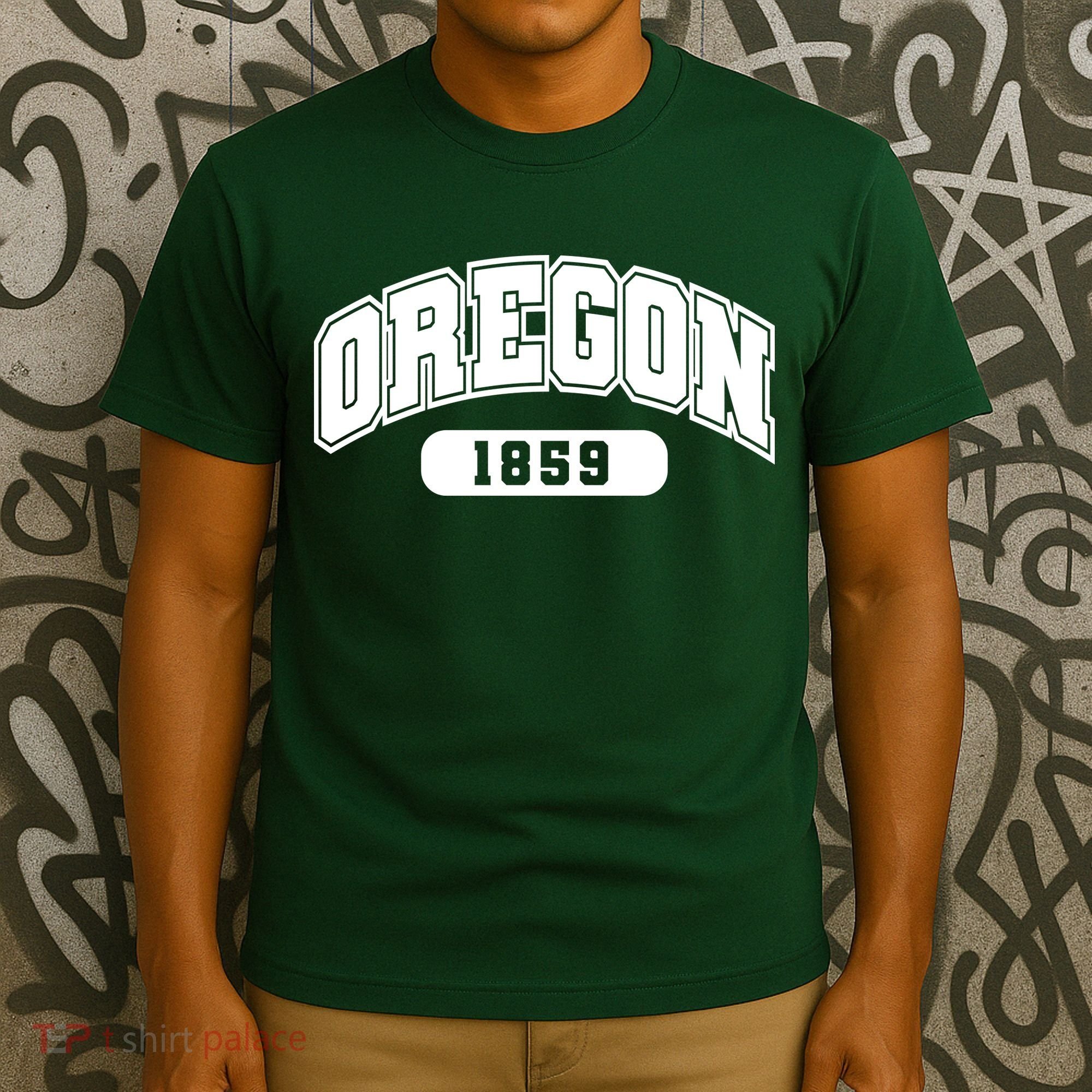 Oregon Collegiate Style 1859 T-Shirt