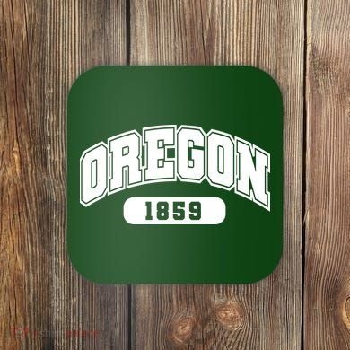 Oregon Collegiate Style 1859 Coaster