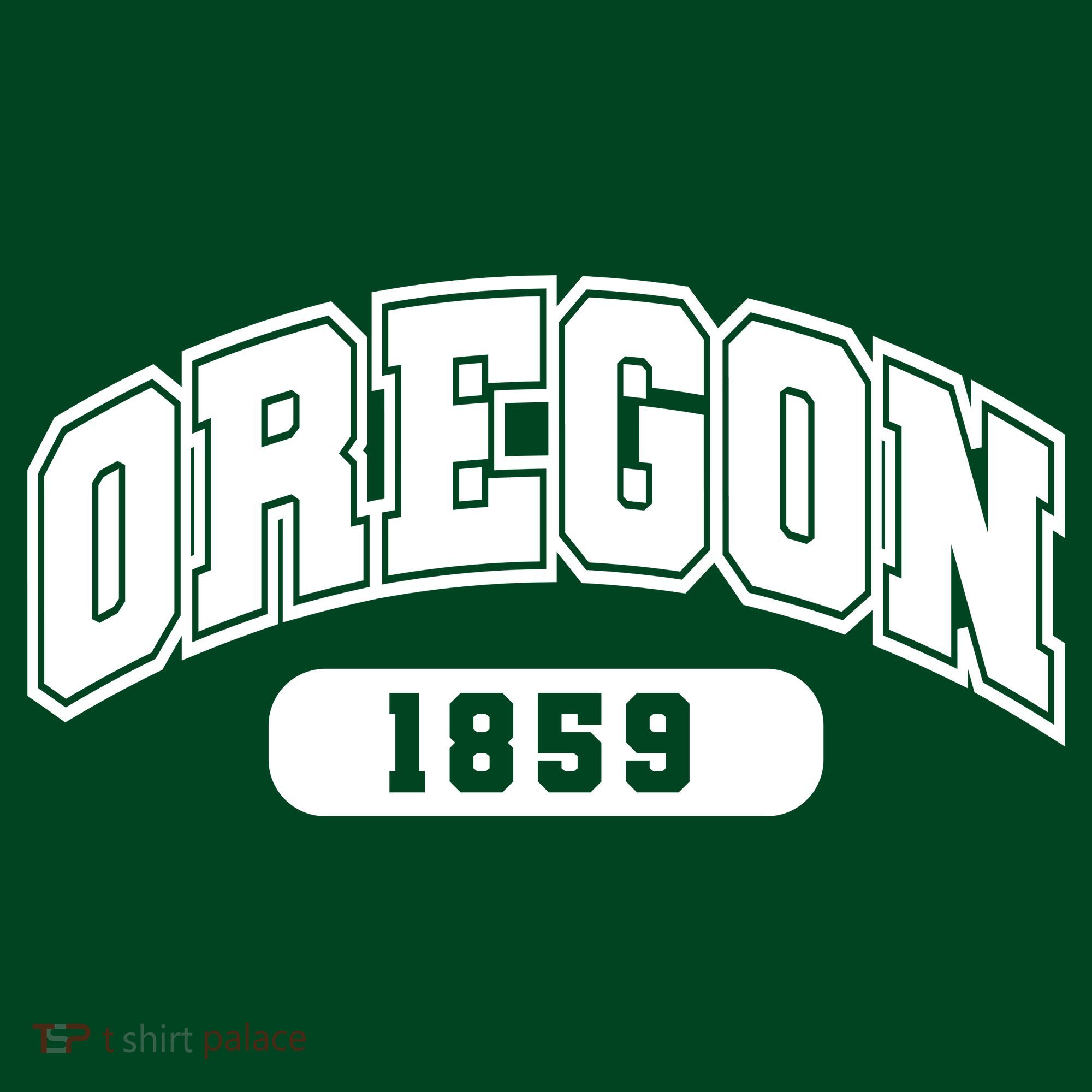 Oregon Collegiate Style 1859 Mousepad