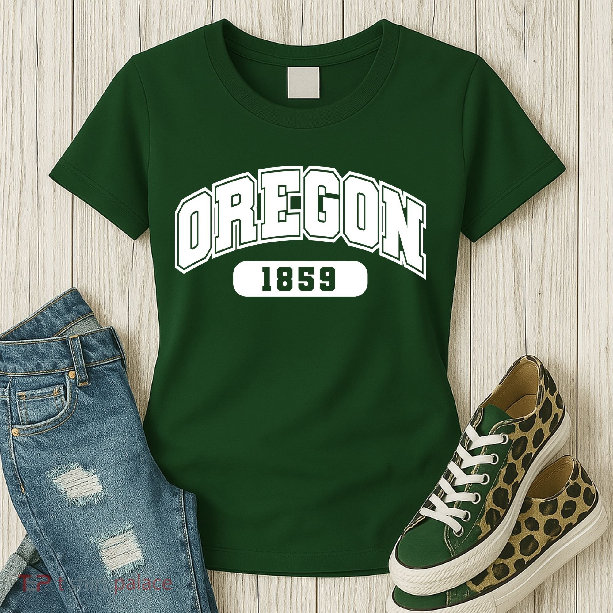 Oregon Collegiate Style 1859 Women's T-Shirt