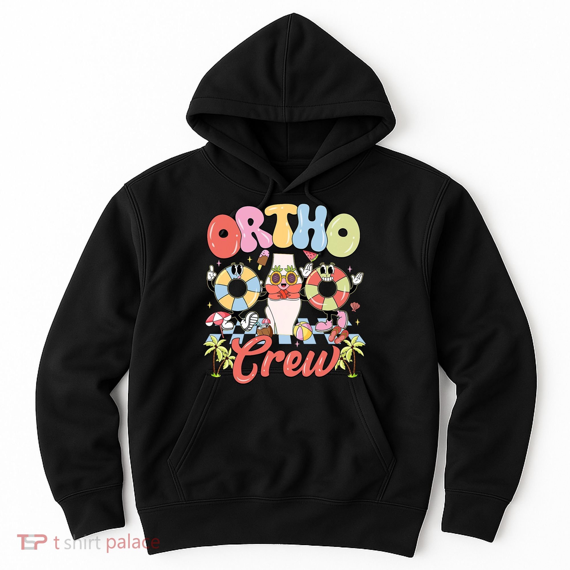 Ortho Crew Summer Vibes Orthopedic Surgeon Hoodie