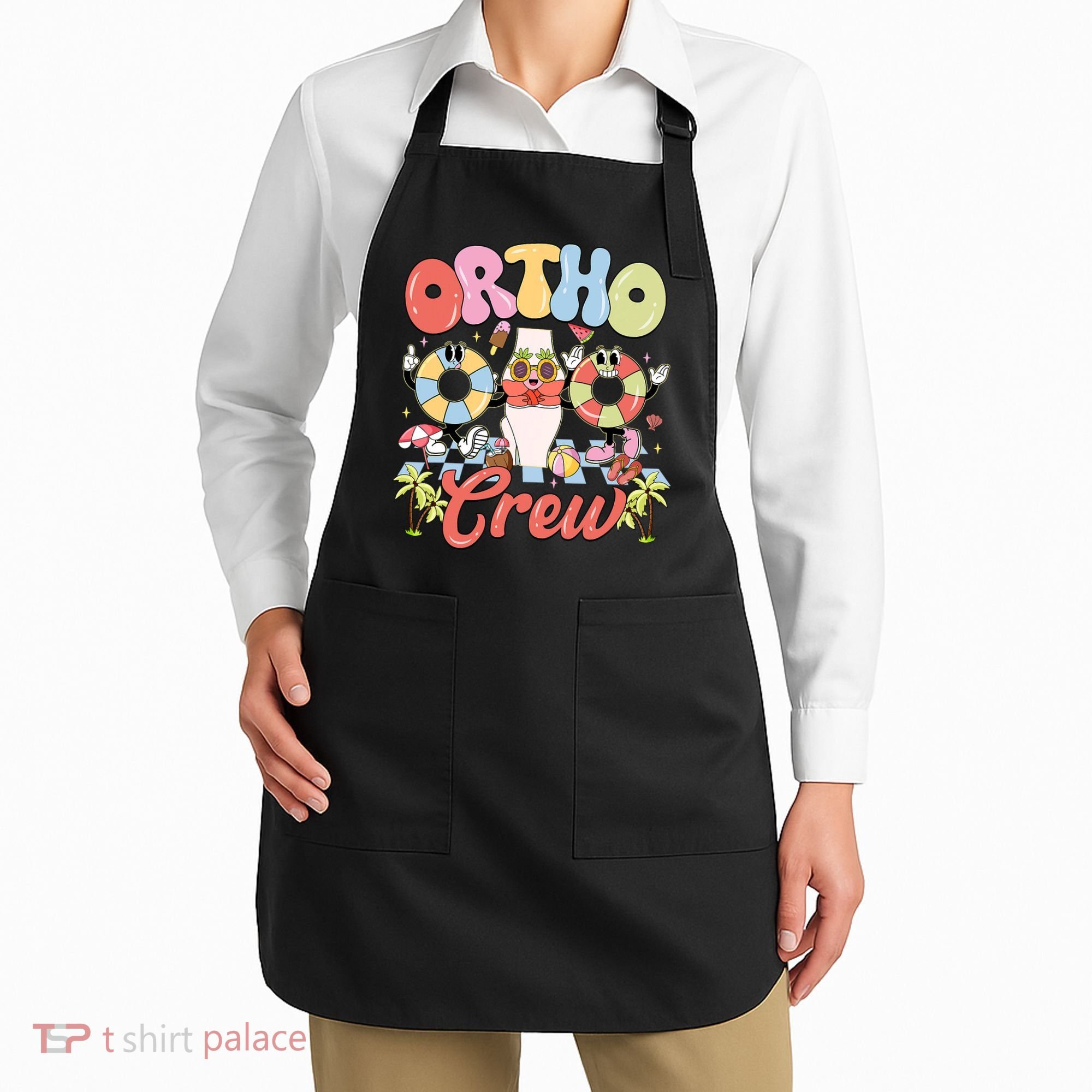 Ortho Crew Summer Vibes Orthopedic Surgeon Apron