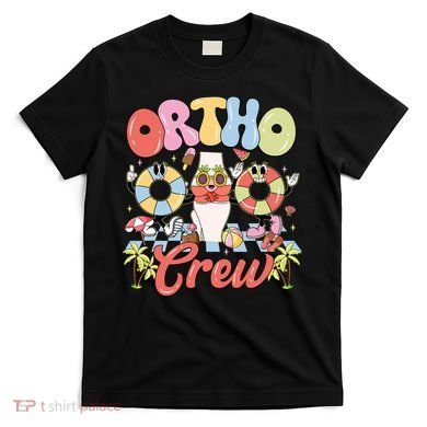 Ortho Crew Summer Vibes Orthopedic Surgeon T-Shirt