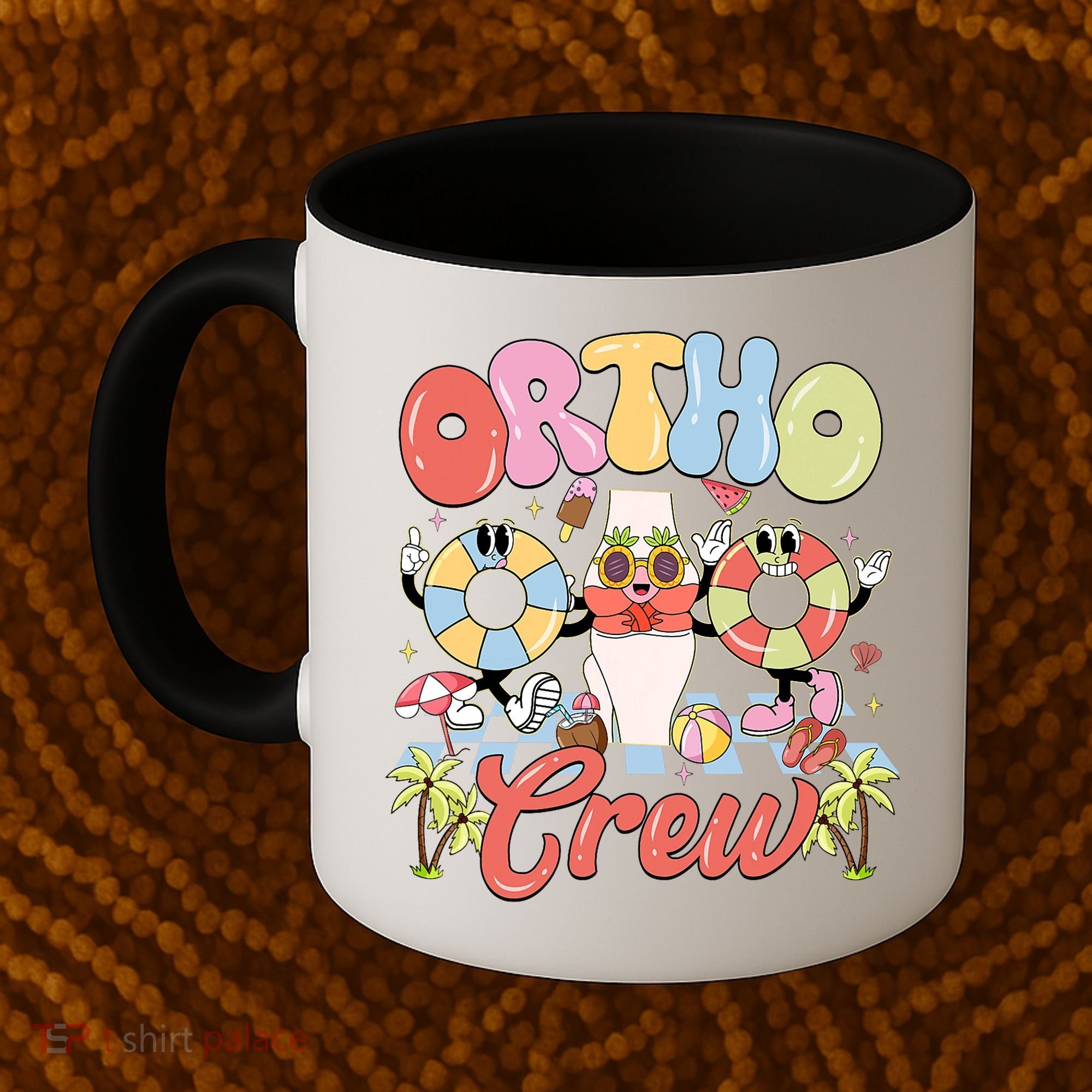 Ortho Crew Summer Vibes Orthopedic Surgeon Coffee Mug