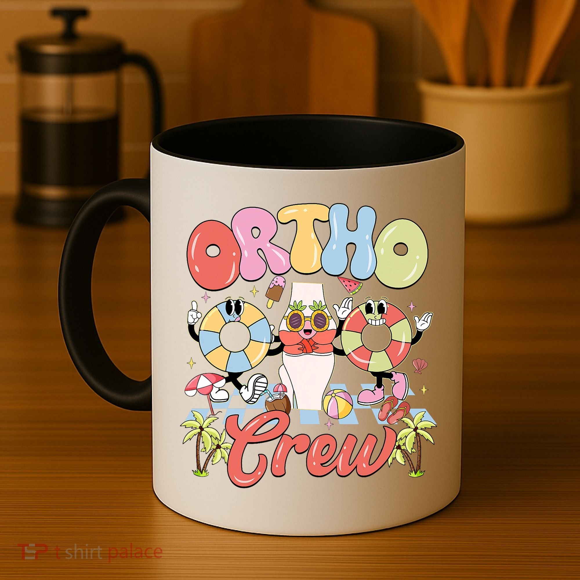 Ortho Crew Summer Vibes Orthopedic Surgeon Coffee Mug