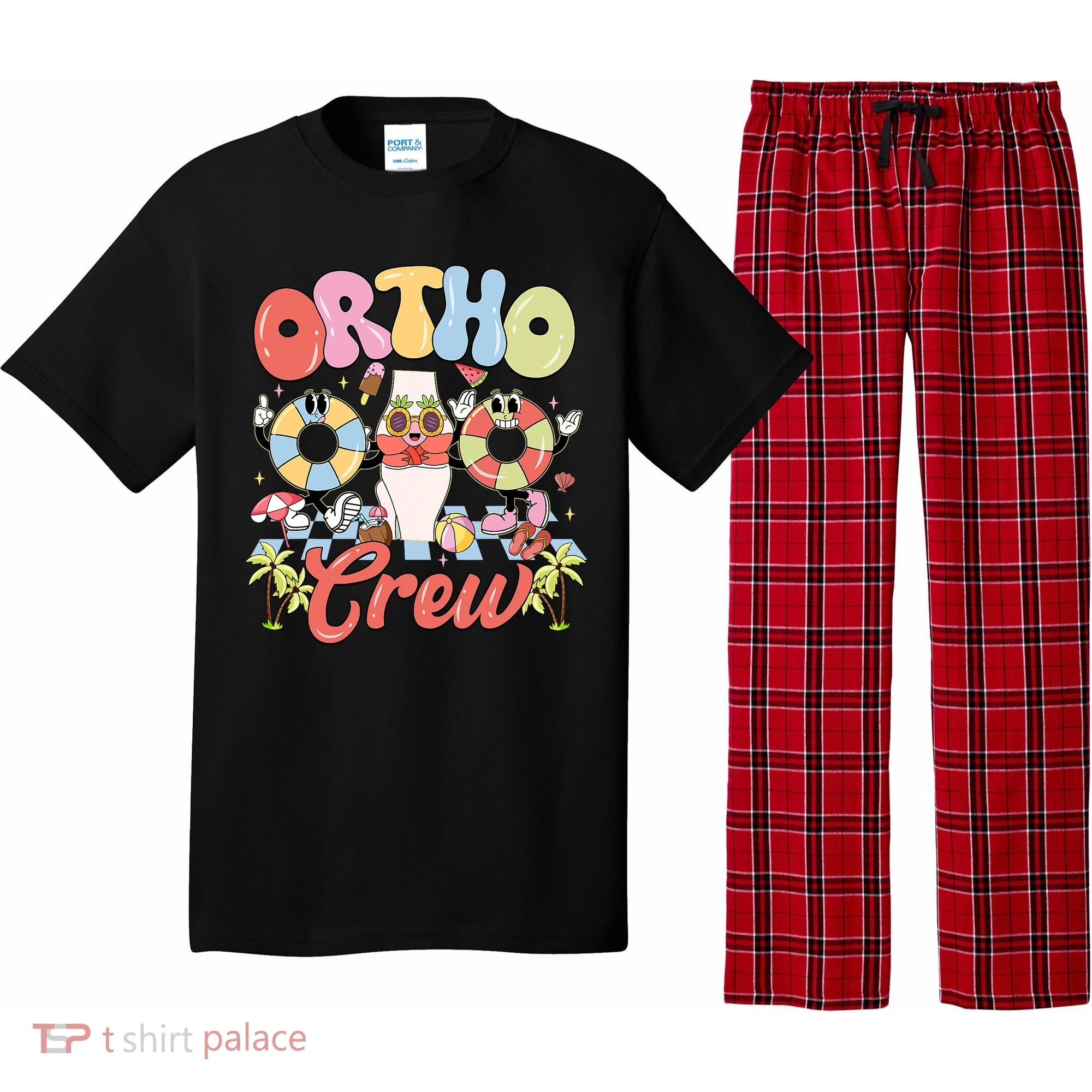 Ortho Crew Summer Vibes Orthopedic Surgeon Pajama Set