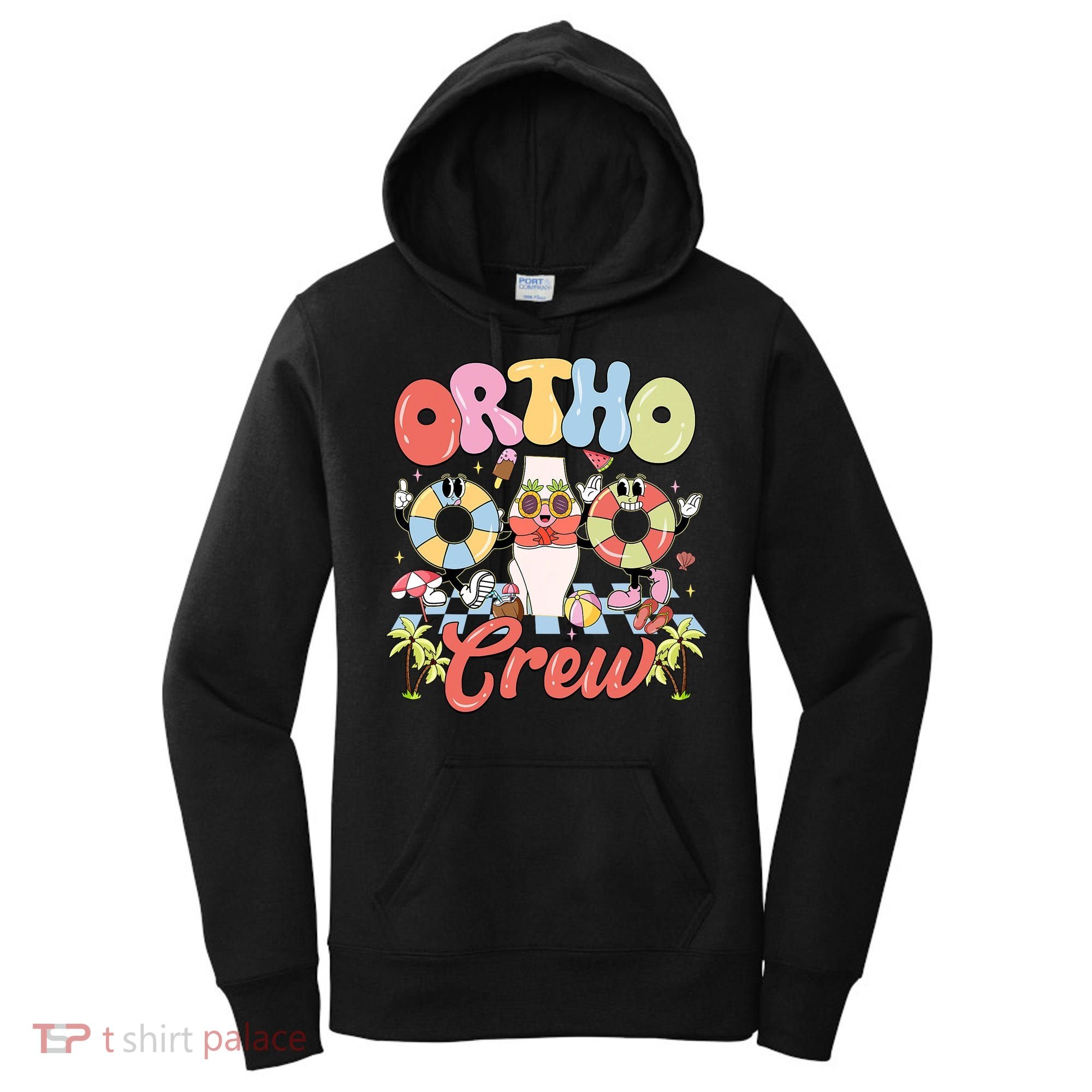 Ortho Crew Summer Vibes Orthopedic Surgeon Women's Hoodie