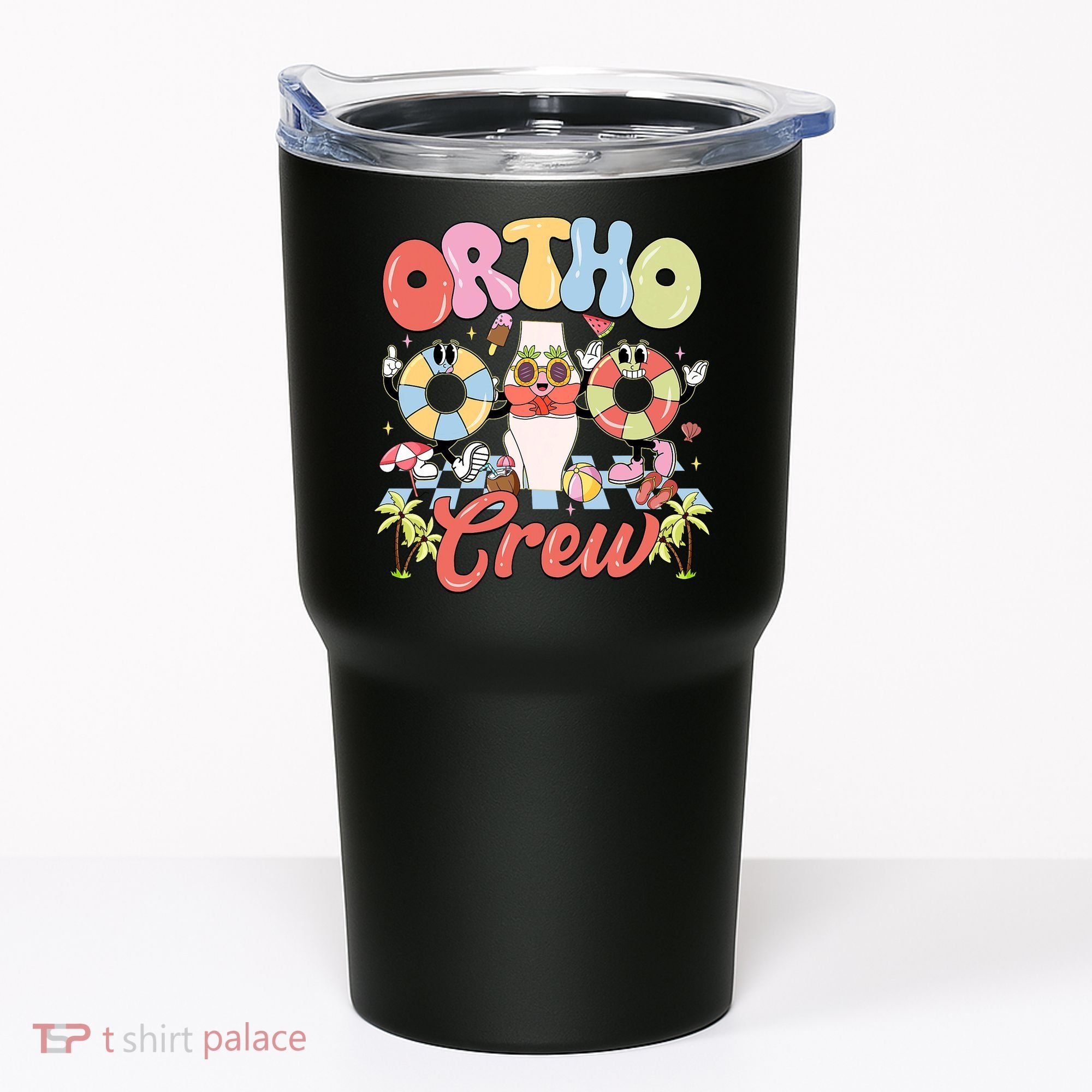 Ortho Crew Summer Vibes Orthopedic Surgeon Tumbler