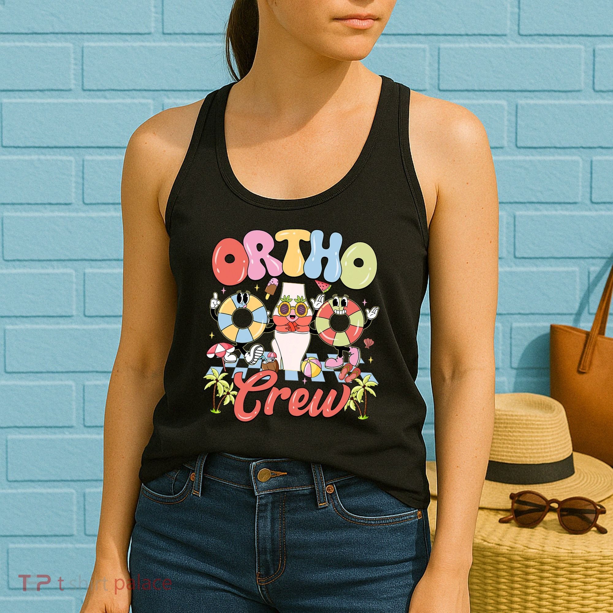 Ortho Crew Summer Vibes Orthopedic Surgeon Women's Tank Top