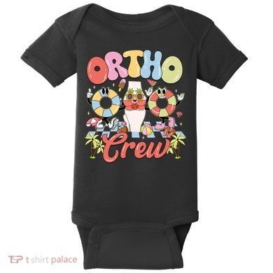 Ortho Crew Summer Vibes Orthopedic Surgeon Baby Bodysuit