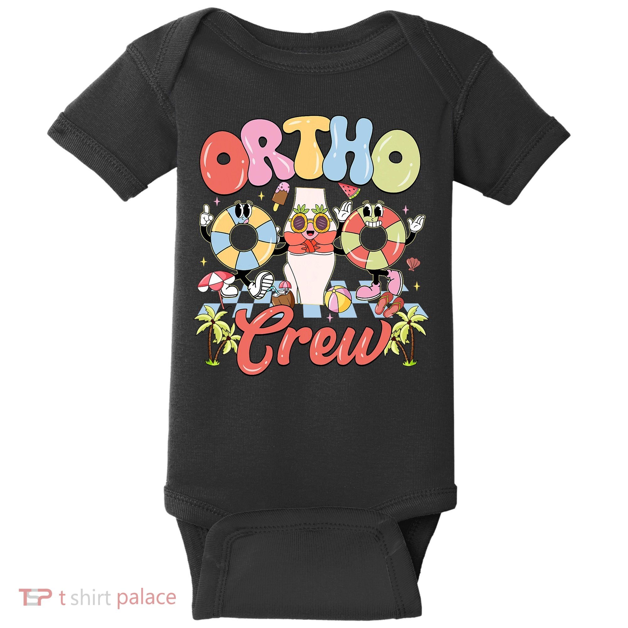 Ortho Crew Summer Vibes Orthopedic Surgeon Baby Bodysuit