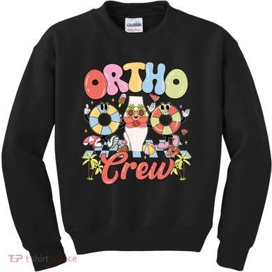 Ortho Crew Summer Vibes Orthopedic Surgeon Kids Sweatshirt