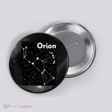 Orion Constellation Space Solar System Stars Button