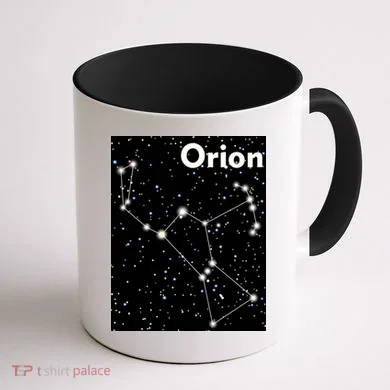 Orion Constellation Space Solar System Stars Coffee Mug back