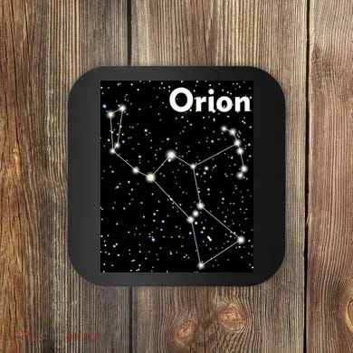 Orion Constellation Space Solar System Stars Coaster