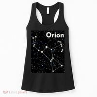 Orion Constellation Space Solar System Stars Women's Tank Top thumb 0