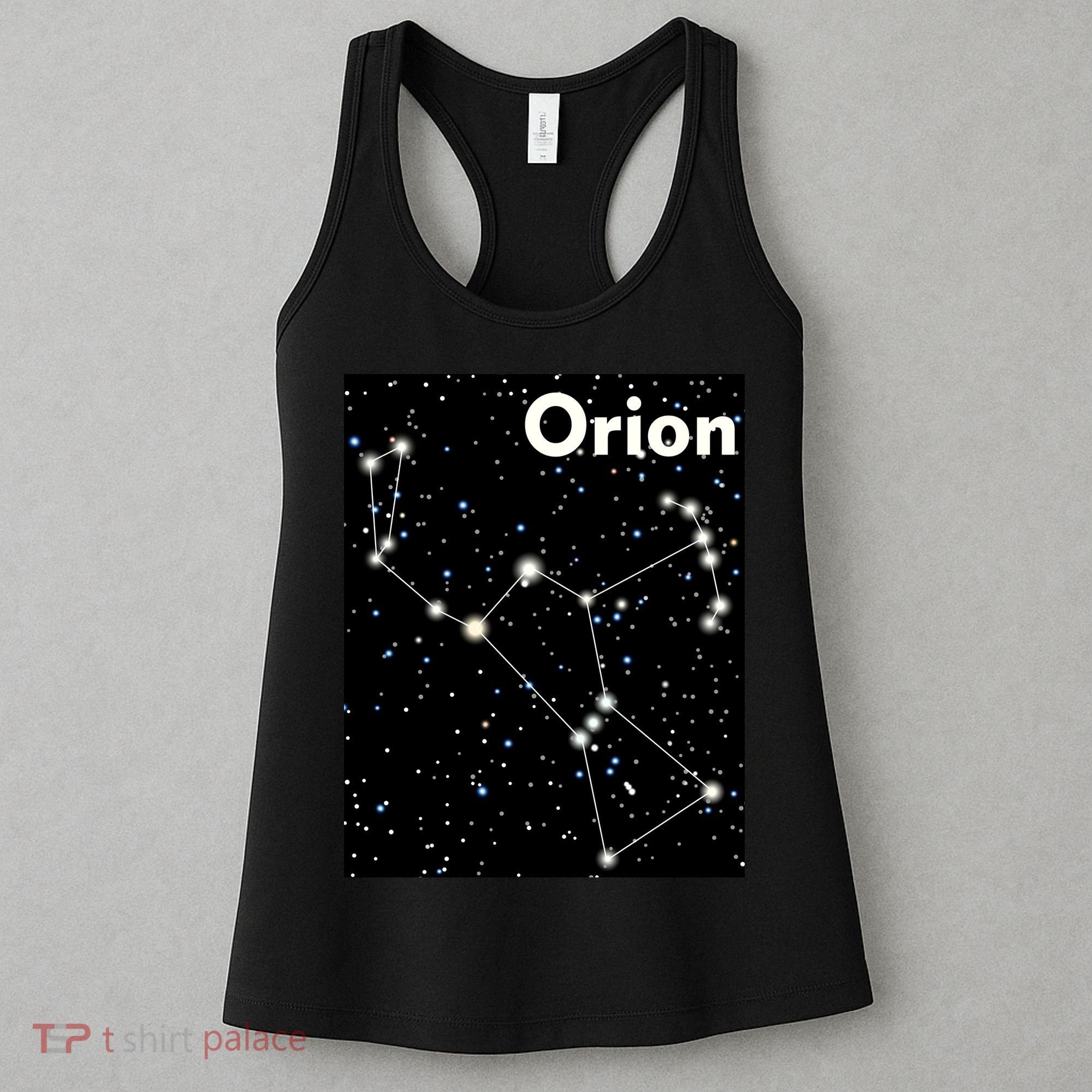 Orion Constellation Space Solar System Stars Women's Tank Top