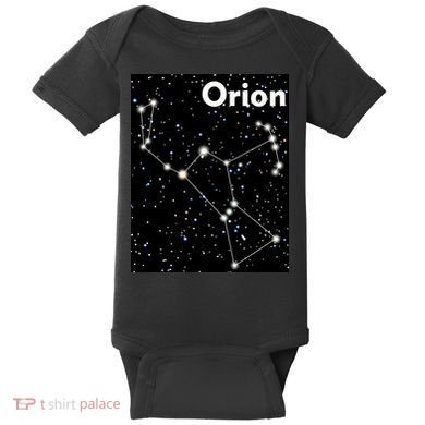 Orion Constellation Space Solar System Stars Baby Bodysuit