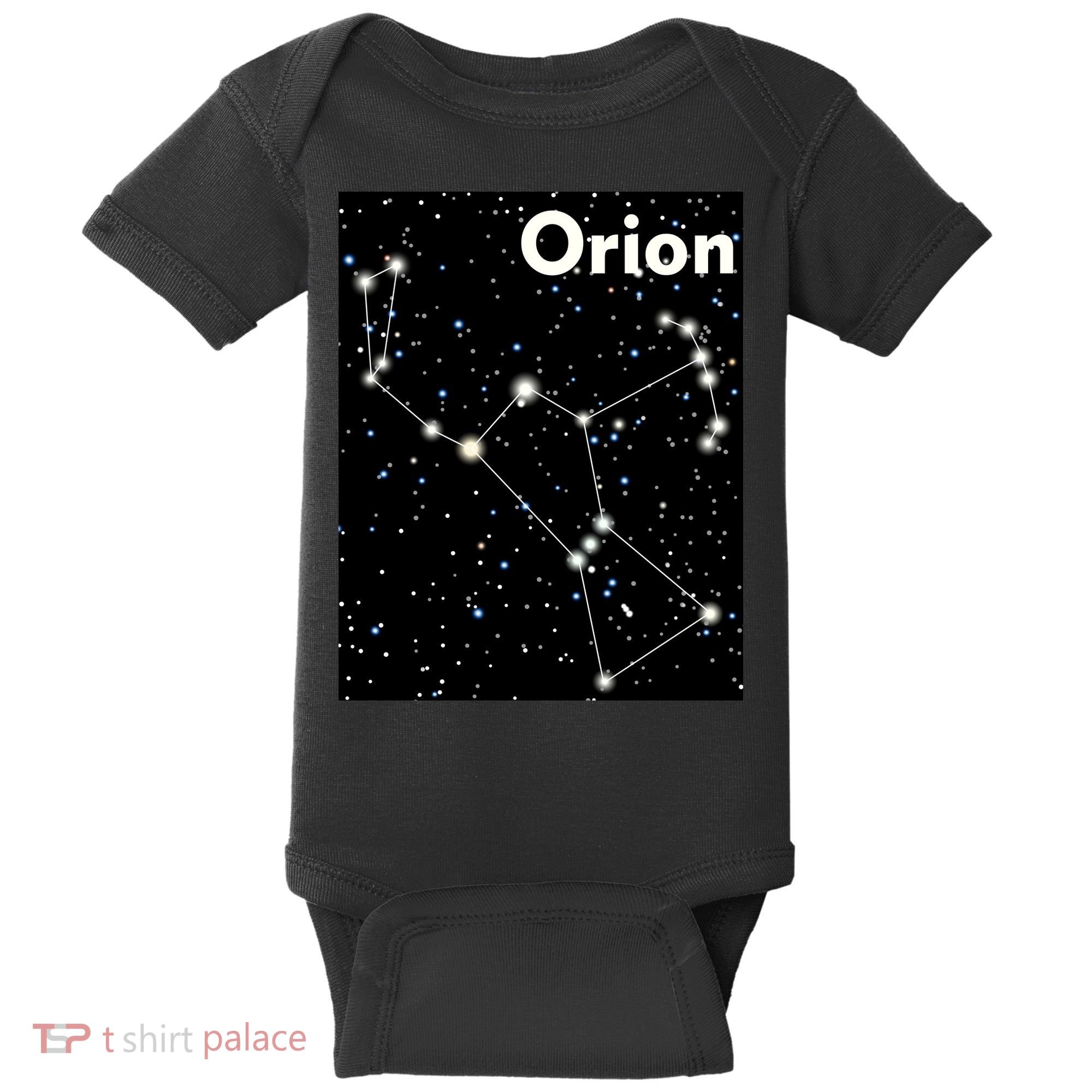 Orion Constellation Space Solar System Stars Baby Bodysuit