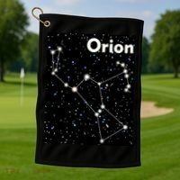 Orion Constellation Space Solar System Stars Golf Towel thumb 1