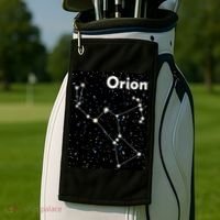 Orion Constellation Space Solar System Stars Golf Towel thumb 2