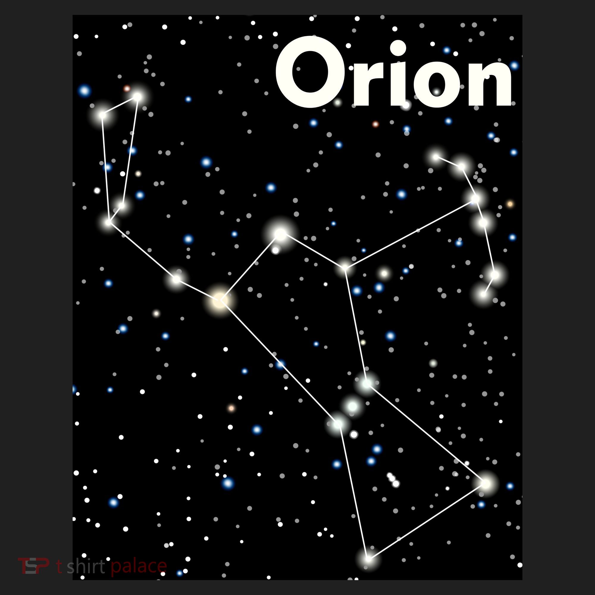 Orion Constellation Space Solar System Stars Golf Towel