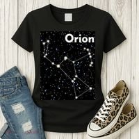 Orion Constellation Space Solar System Stars Women's T-Shirt thumb 3