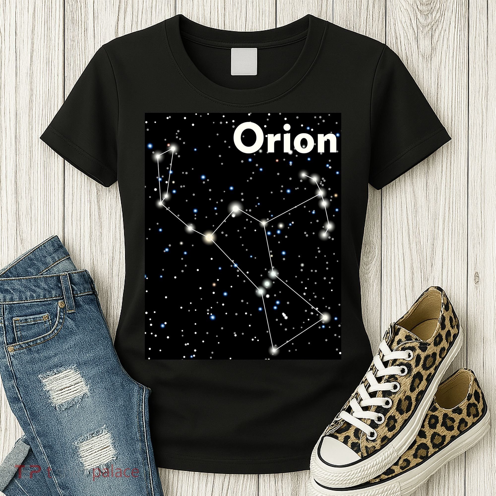 Orion Constellation Space Solar System Stars Women's T-Shirt