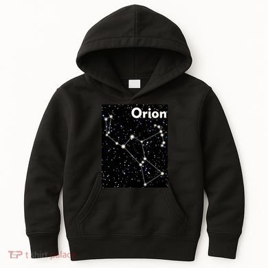 Orion Constellation Space Solar System Stars Kids Hoodie