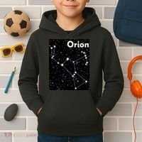Orion Constellation Space Solar System Stars Kids Hoodie thumb 2