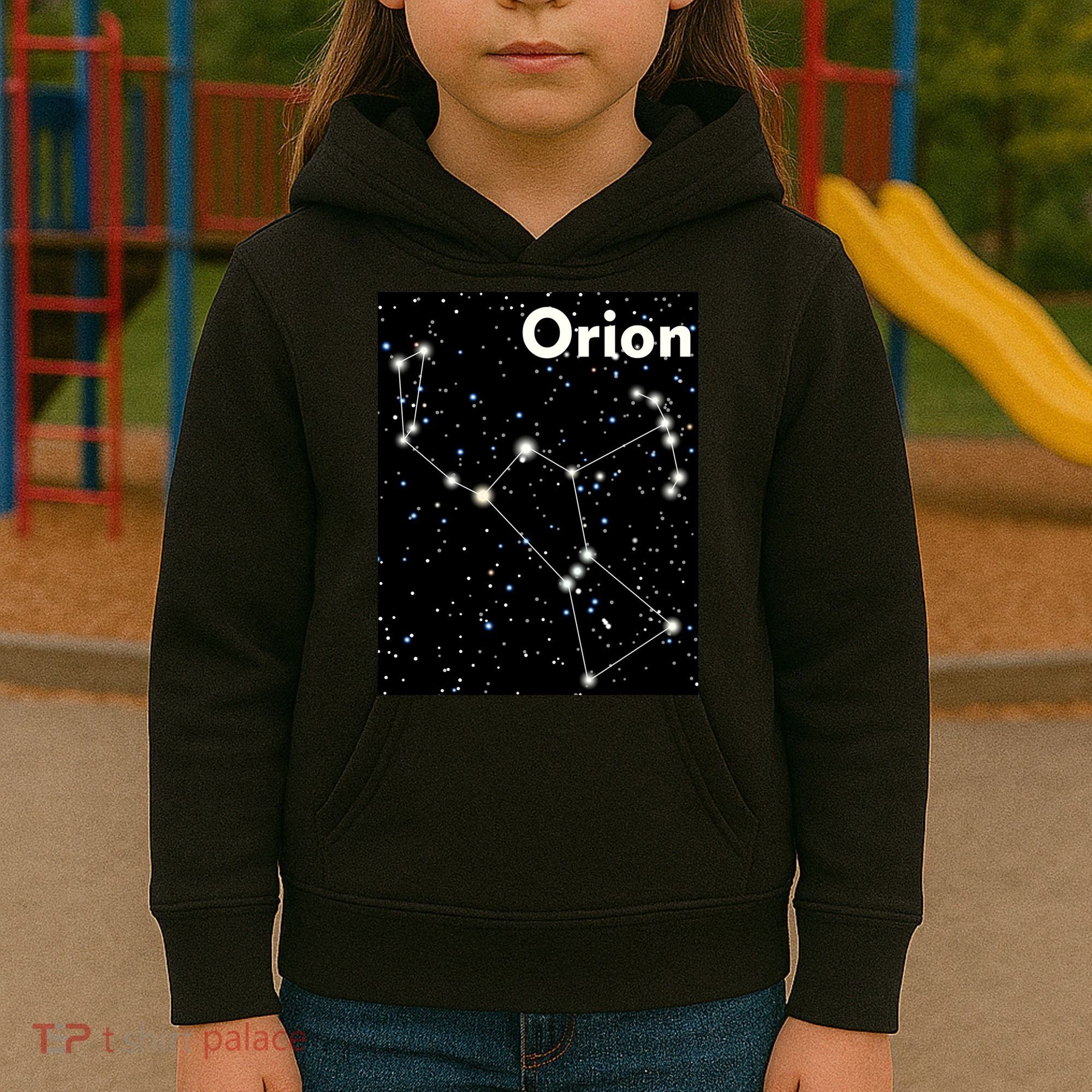 Orion Constellation Space Solar System Stars Kids Hoodie