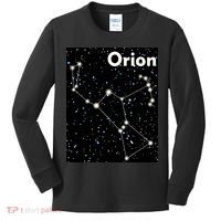Orion Constellation Space Solar System Stars Kids Long Sleeve Shirt thumb 0