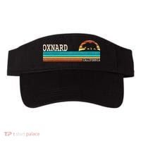 Oxnard California State Bear Retro Sunset Visor thumb 0