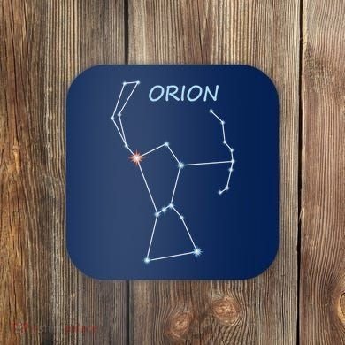 Orion Constellation Space Solar System Stars Astronomy Coaster