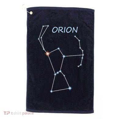 Orion Constellation Space Solar System Stars Astronomy Golf Towel