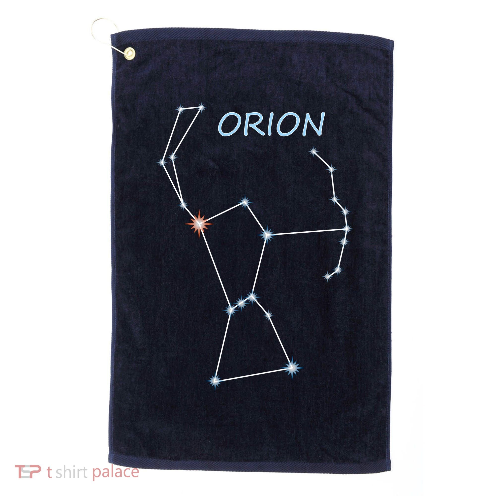 Orion Constellation Space Solar System Stars Astronomy Golf Towel